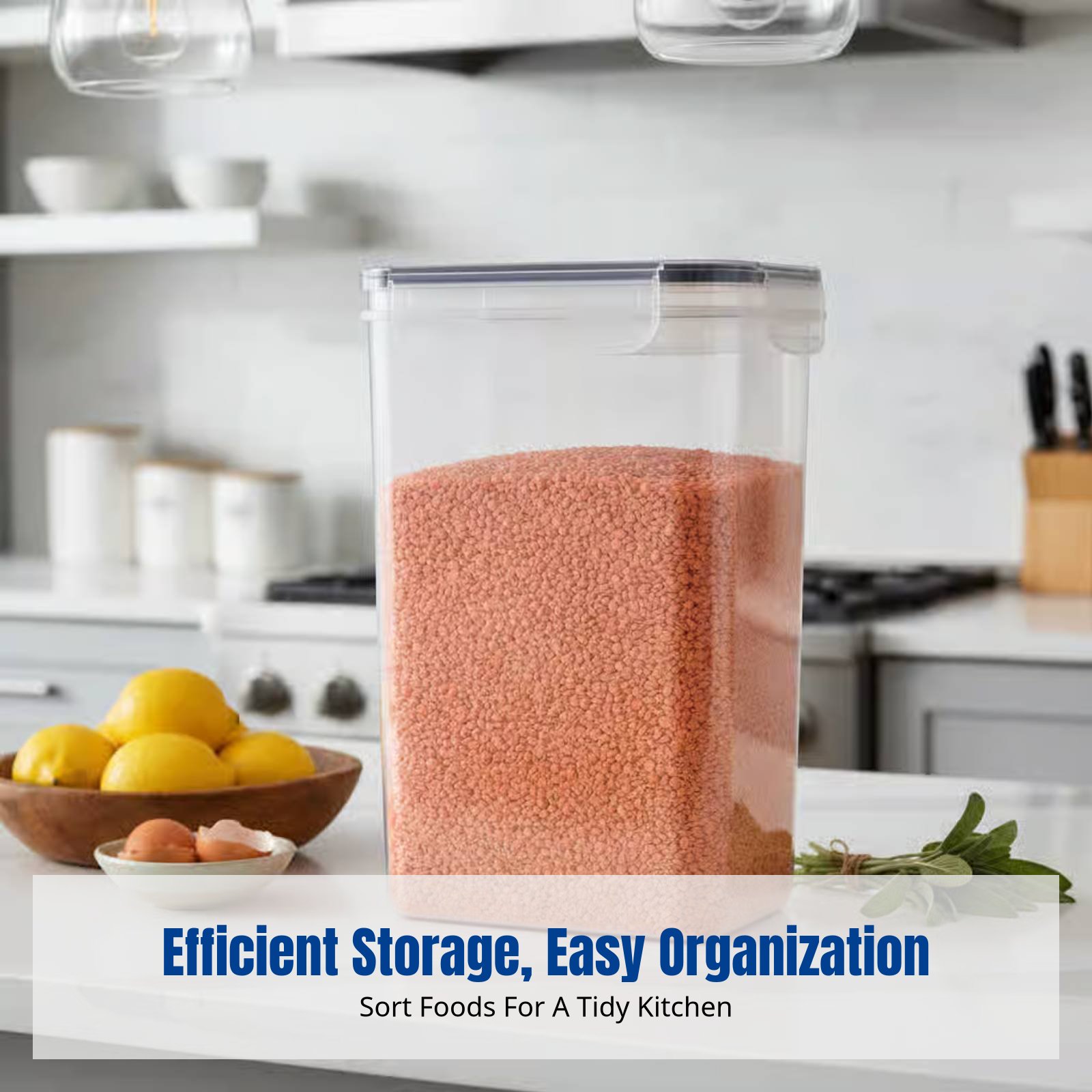 Food Storage And Containers - Hava Geçirmez Gıda Saklama Kabı Seti,