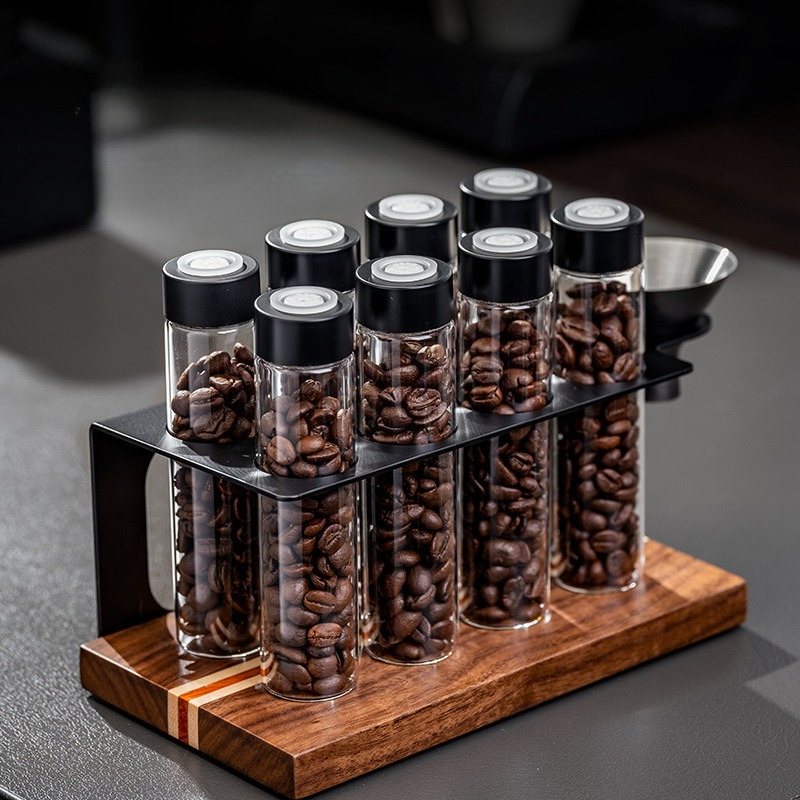 Food Storage For Room - JUSTINLAU Cam Kahve Çekirdeği Saklama Kavanozları