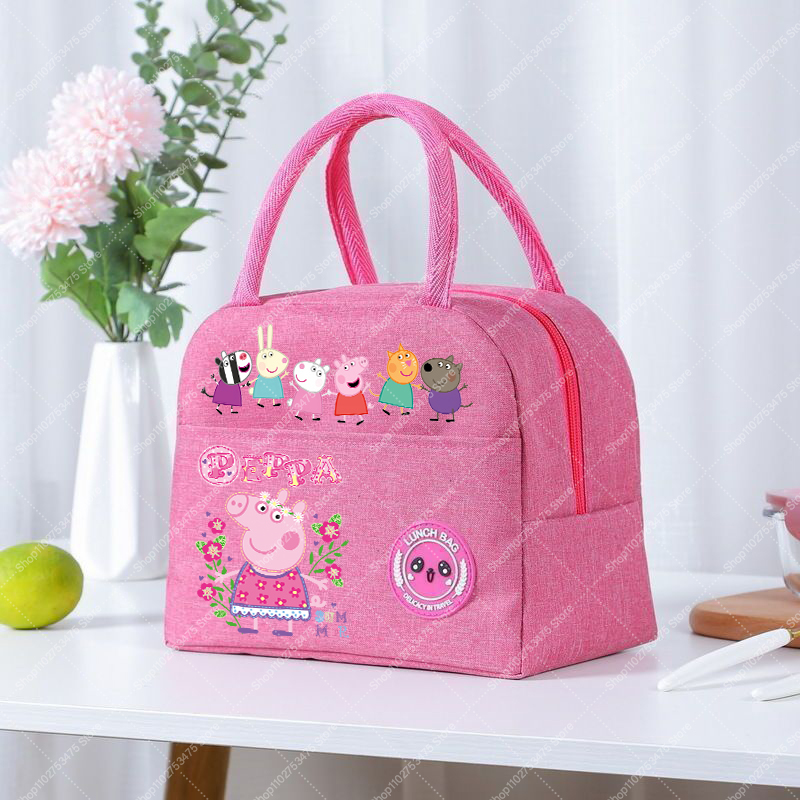 Food Storage Zipper - Kız Anime Sevimli Öğle Yemeği Çantası