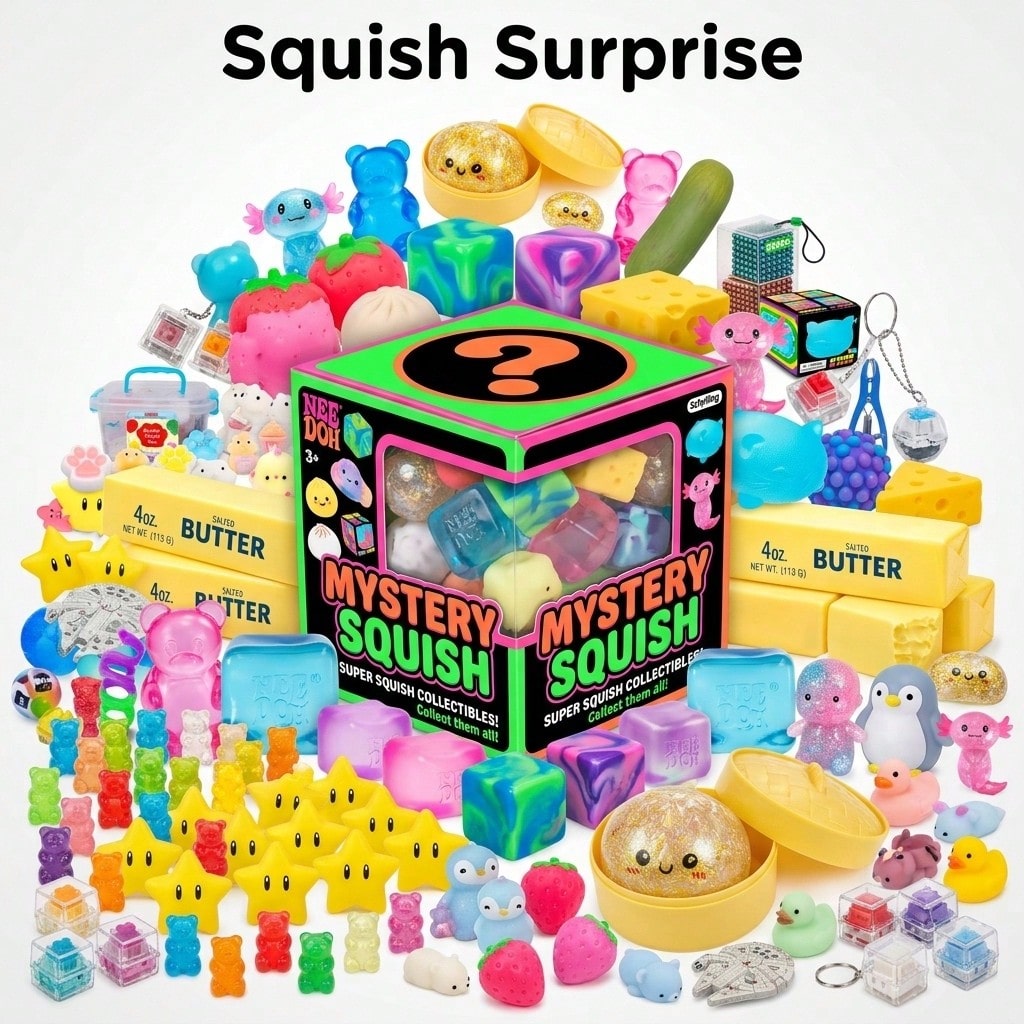 Food Storage Heat - Sürpriz Kutu-Yavaş Yükselen Squishy Oyuncaklar, Yiyecek