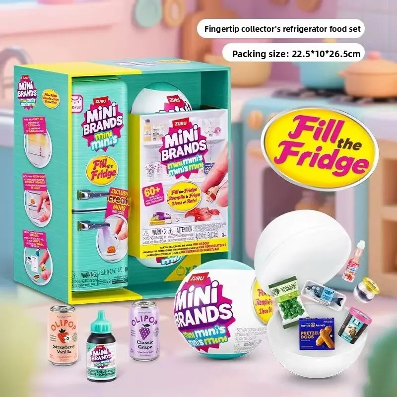 Food Storage Kits - Mini Markalar Buzdolabını Doldurun Kör Kutu