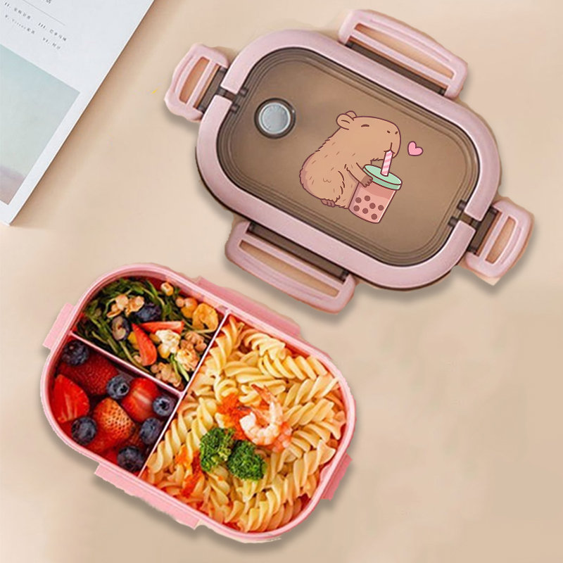 Food Storage Meals - Kapibara Bento Öğle Yemeği Kutusu Anime