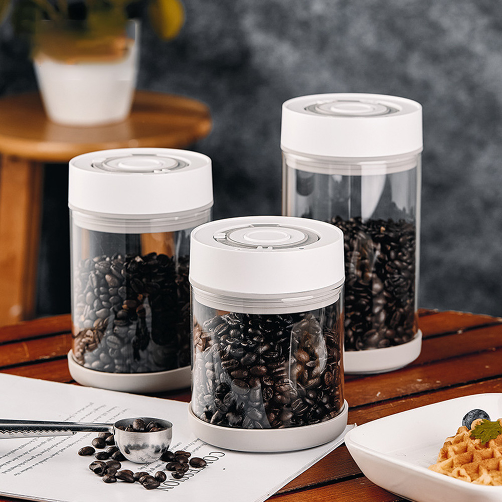 Food Storage Meals - Mutfak Nem Geçirmez Cam Kahve Çekirdeği