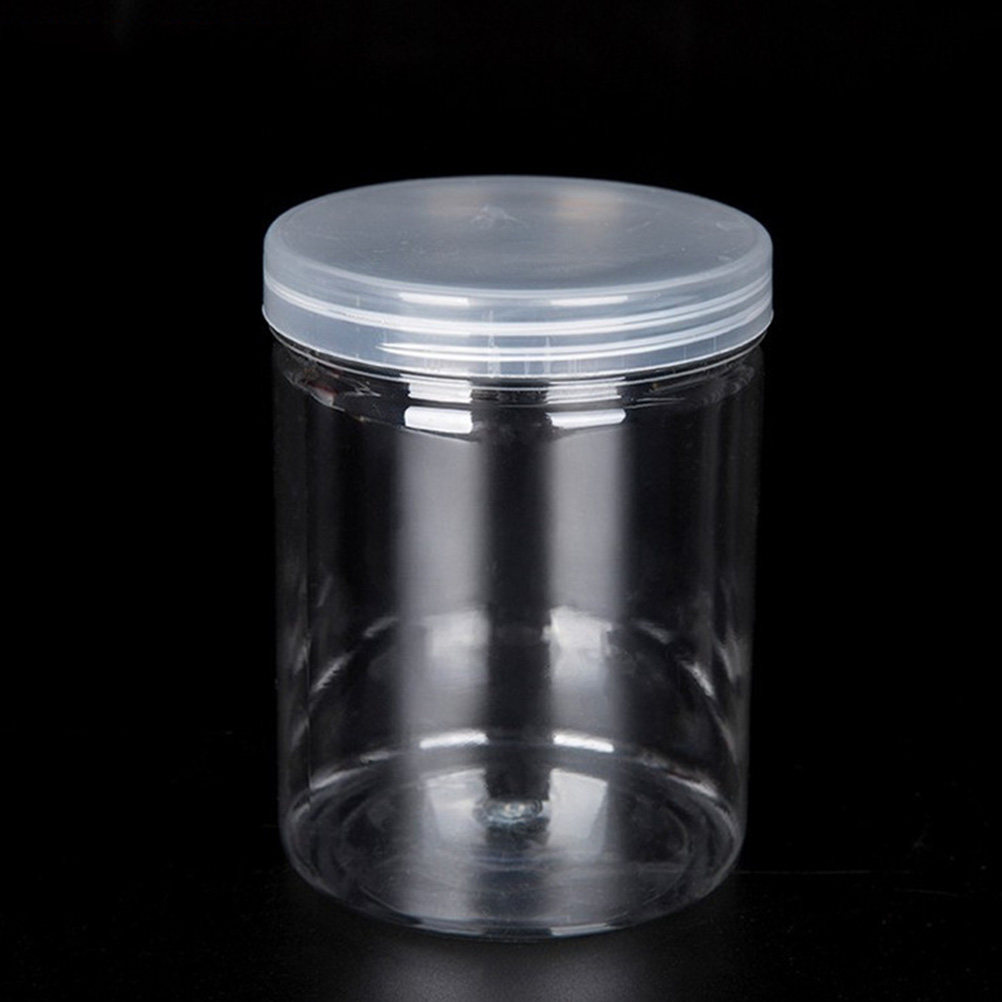 Food Storage Jars With Lids - 10 adet şeffaf yüksek kaliteli plastik