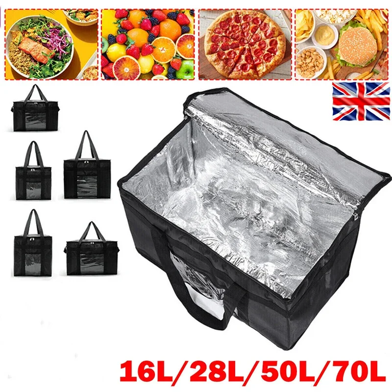 Food Storage Zipper - 16L-70L Yalıtımlı Termal Tote Çanta Büyük