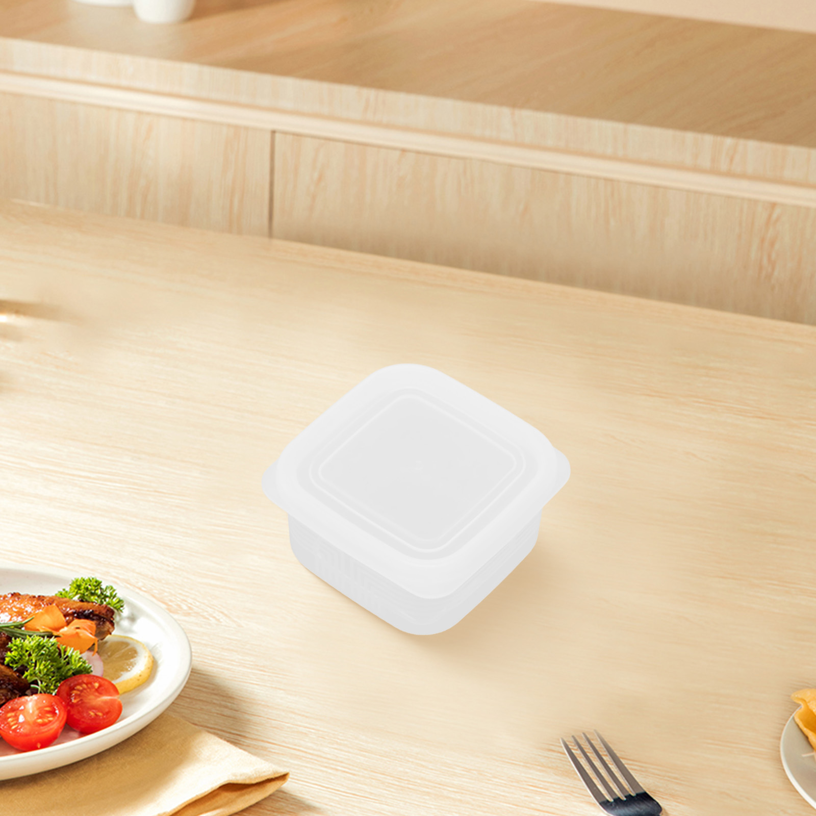 Food Storage Temperature - 32*32*24cm Mutfak Saklama Kapları Kompakt Boyutlar
