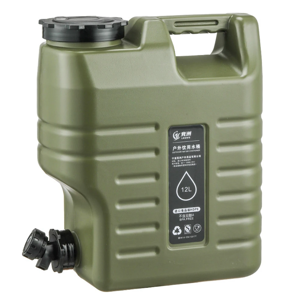Food Storage Emergency - 3.2 Galon/12L Kamp Su Kabı Taşınabilir