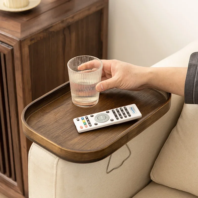 Food Storage For Room - Kanepe Yanı Klipsli Tepsi Masası, Klipsli