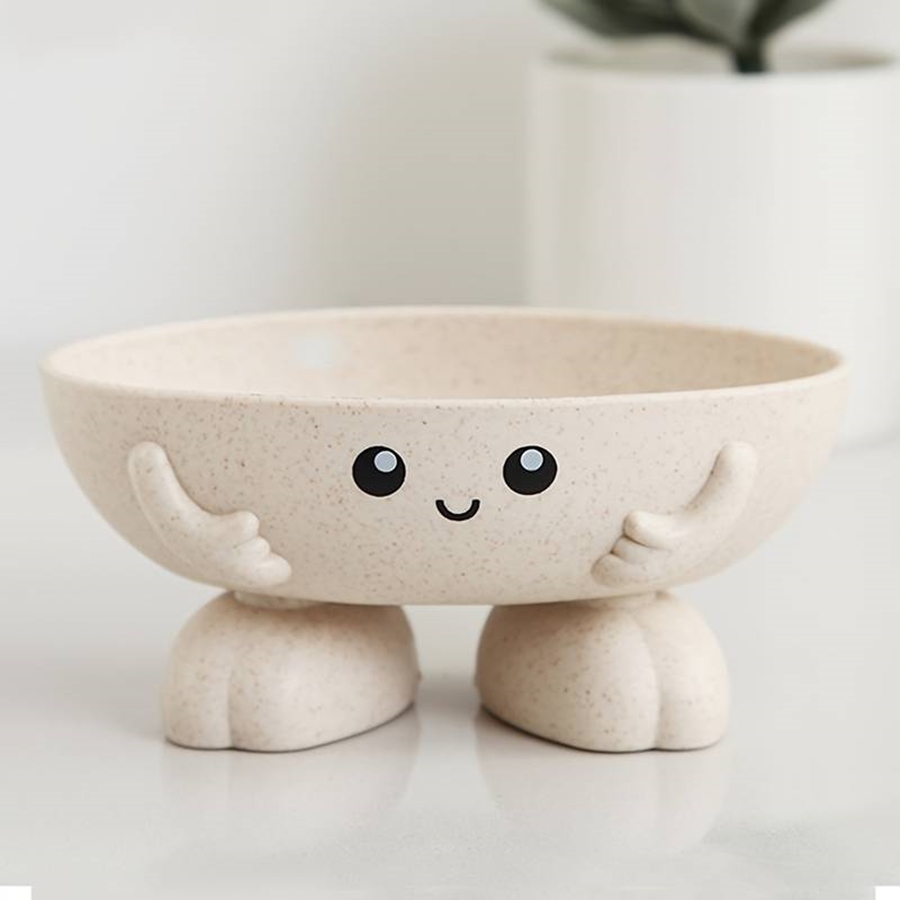 Food Storage For Room - Sevimli Bebek Gülen Yüz Sabunluk Banyo