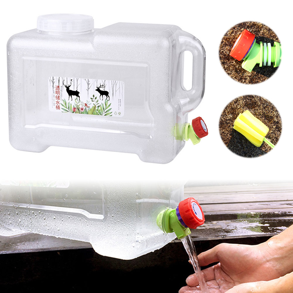 Food Storage Emergency - 12L/2.6 Gal Su Taşıma Küpü Musluklu