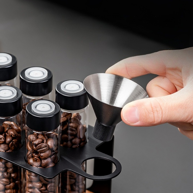 JUSTINLAU Cam Kahve Çekirdeği  - Food Storage For Room incelemesi ve fiyatı