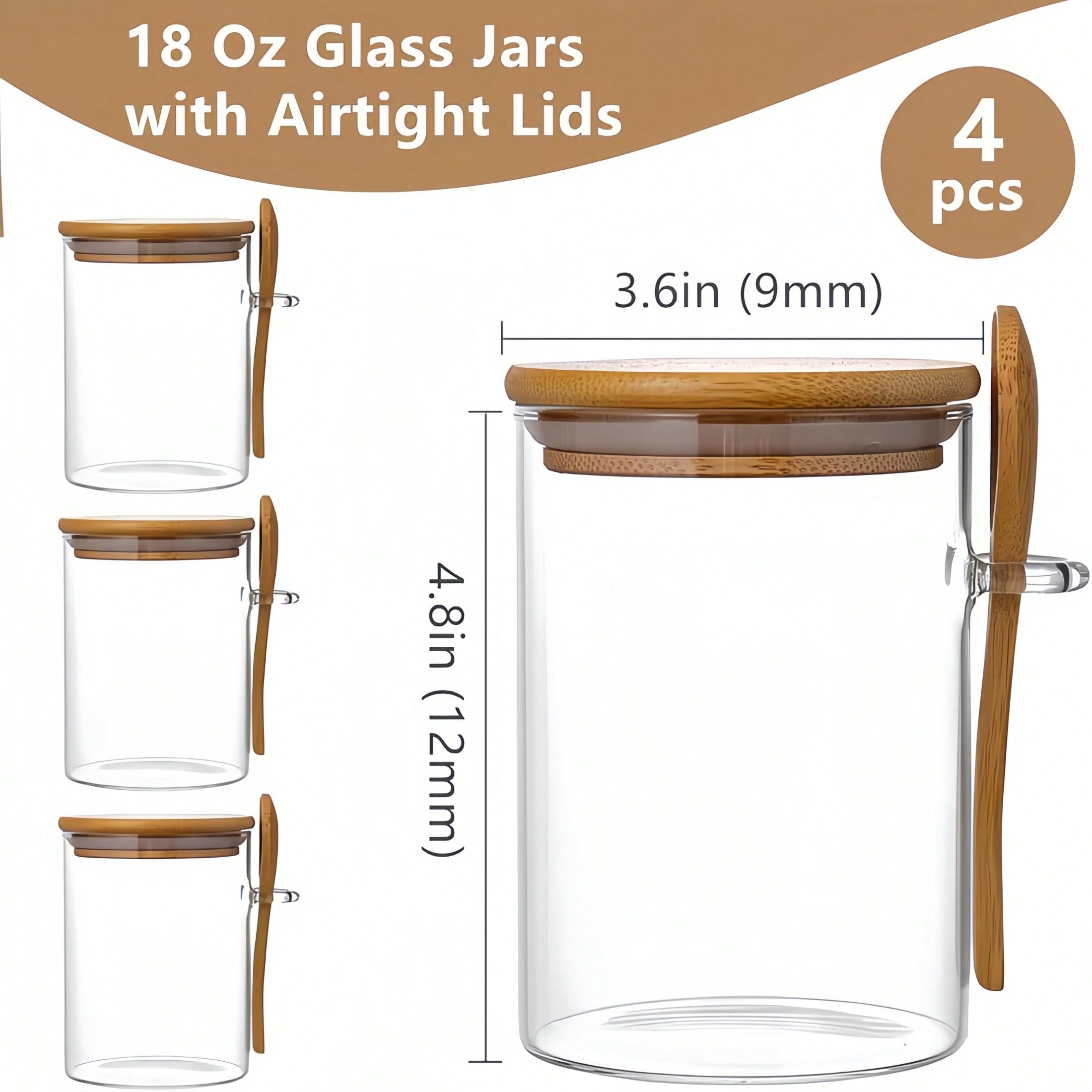 4 Parçalı Saklama Seti (4 Sakl - Food Storage Jars With Lids incelemesi ve fiyatı