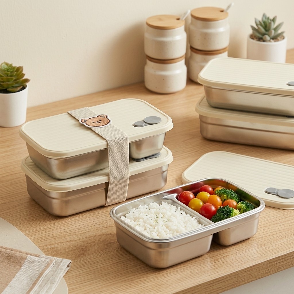 Paslanmaz Çelik Bento Kutusu M - Food Storage Prep Containers incelemesi ve fiyatı