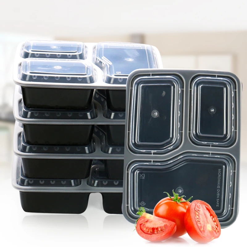 7 Paket 3 Bölmeli Yemek Hazırl - Food Storage Prep Containers incelemesi ve fiyatı