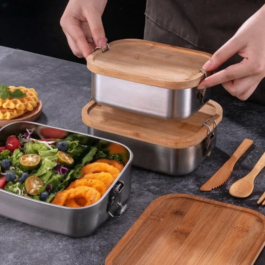 Yeni 304 paslanmaz çelik bambu - Food Storage Time incelemesi ve fiyatı