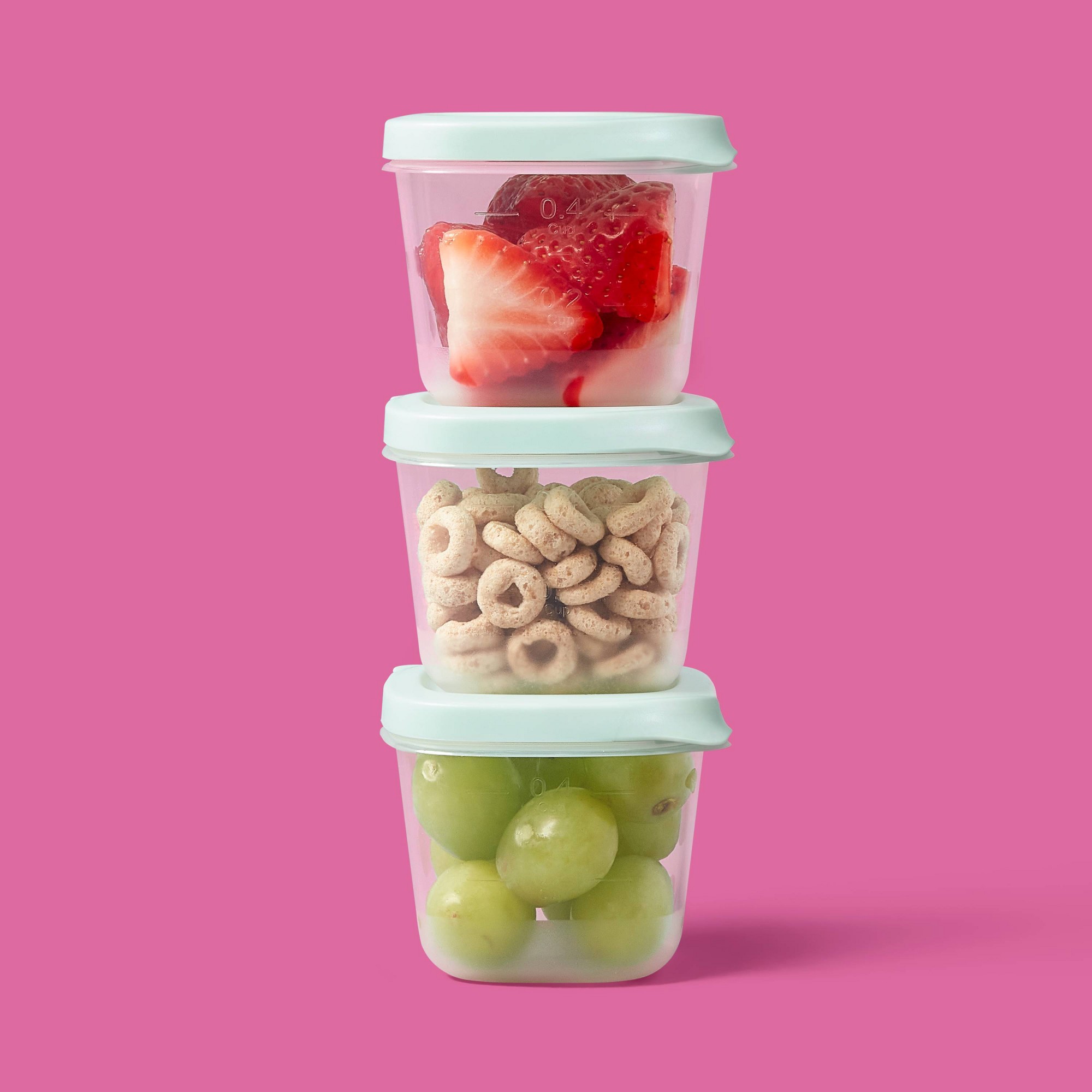 4 adet Mini Kare Yarım Bardak  - Food Storage Prep Containers incelemesi ve fiyatı