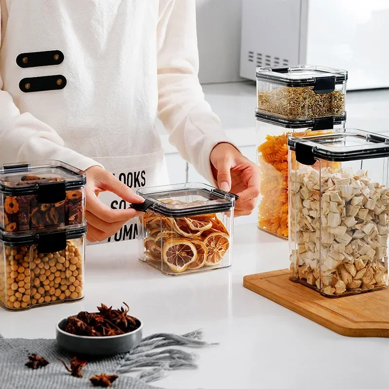 460-1800 ml Setleri Istifleneb - Airtight Cereal Jar incelemesi ve fiyatı