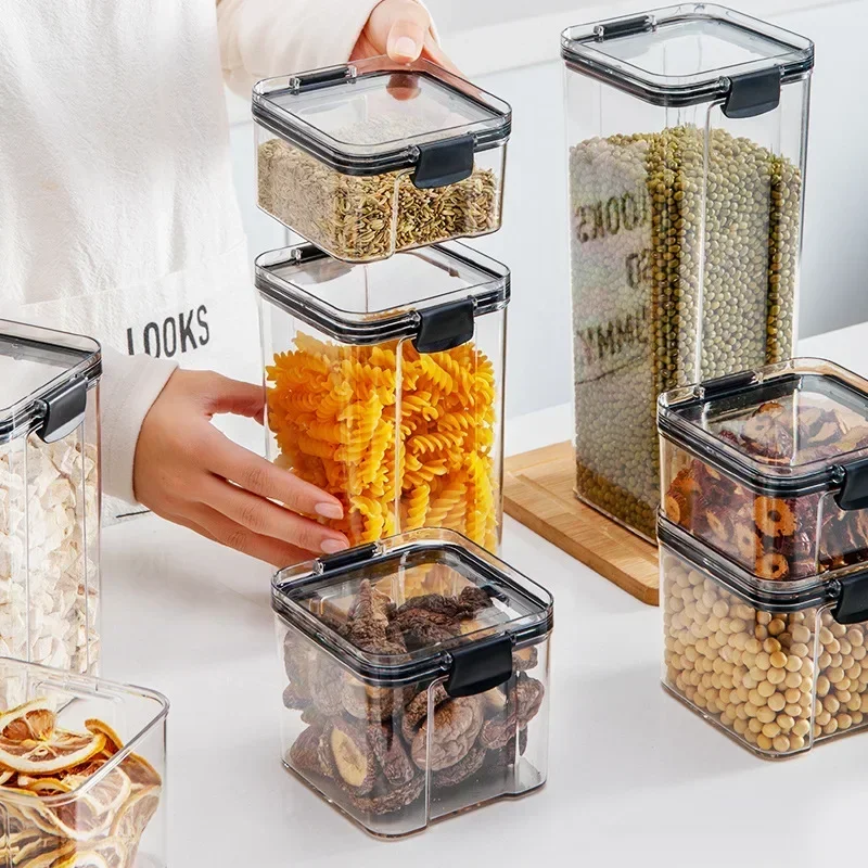 460-1800 ml Setleri Istifleneb - Airtight Cereal Jar incelemesi ve fiyatı