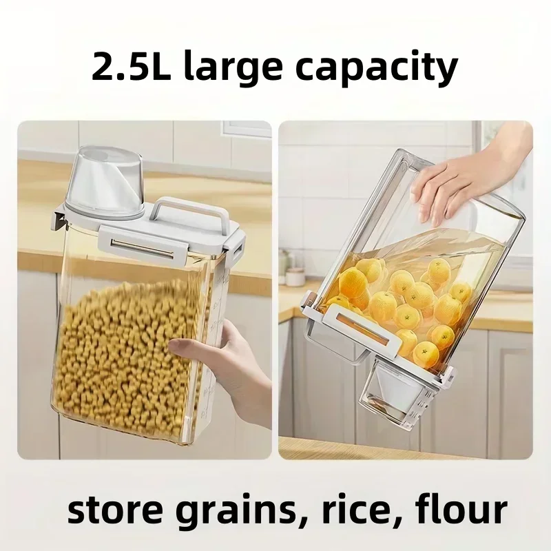2.5L Kapaklı Nem Geçirmez Mühü - Food Storage Acrylic Containers incelemesi ve fiyatı