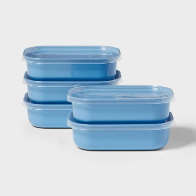 2026 Yeni Mavi Tek Bölmeli Pla - Food Storage Prep Containers incelemesi ve fiyatı