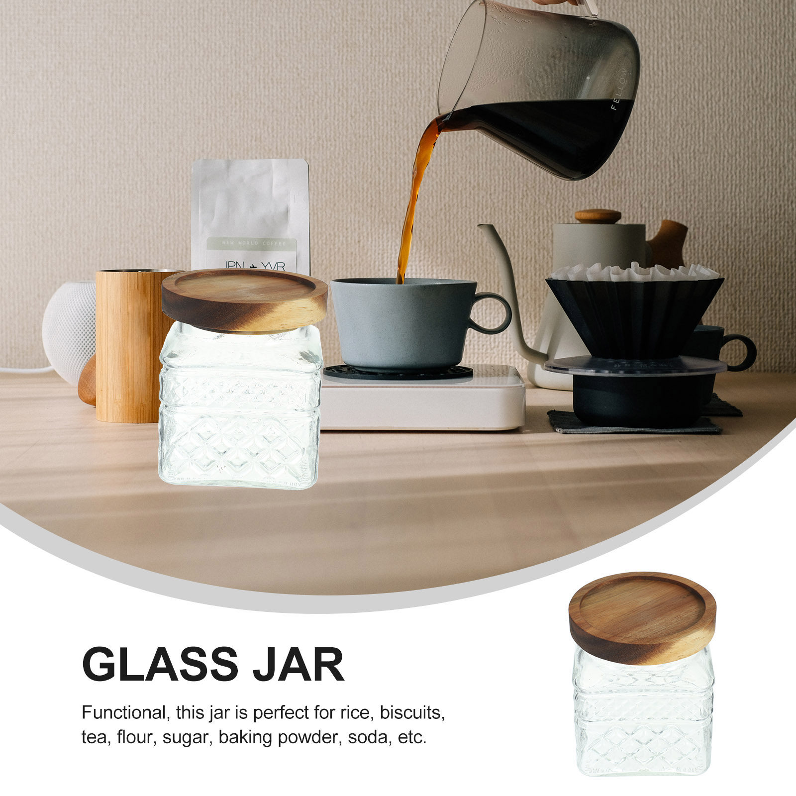 Çay, Kahve, Şeker, Un, Bisküvi - Airtight Cereal Jar incelemesi ve fiyatı