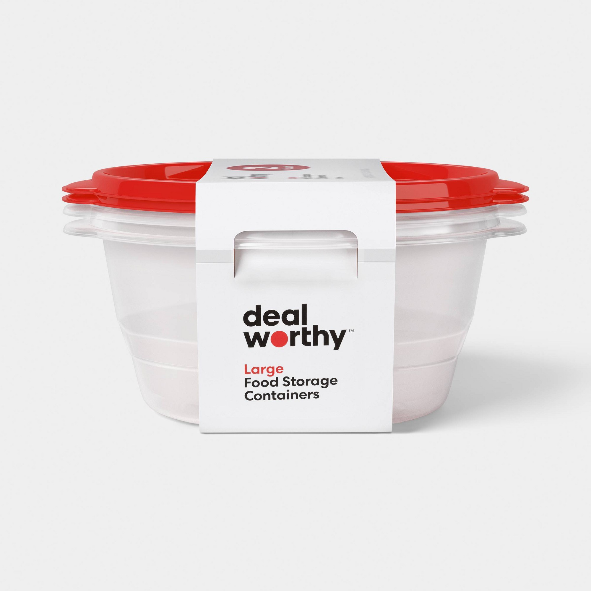 2ct Büyük Yuvarlak Gıda Saklam - Food Storage Prep Containers incelemesi ve fiyatı