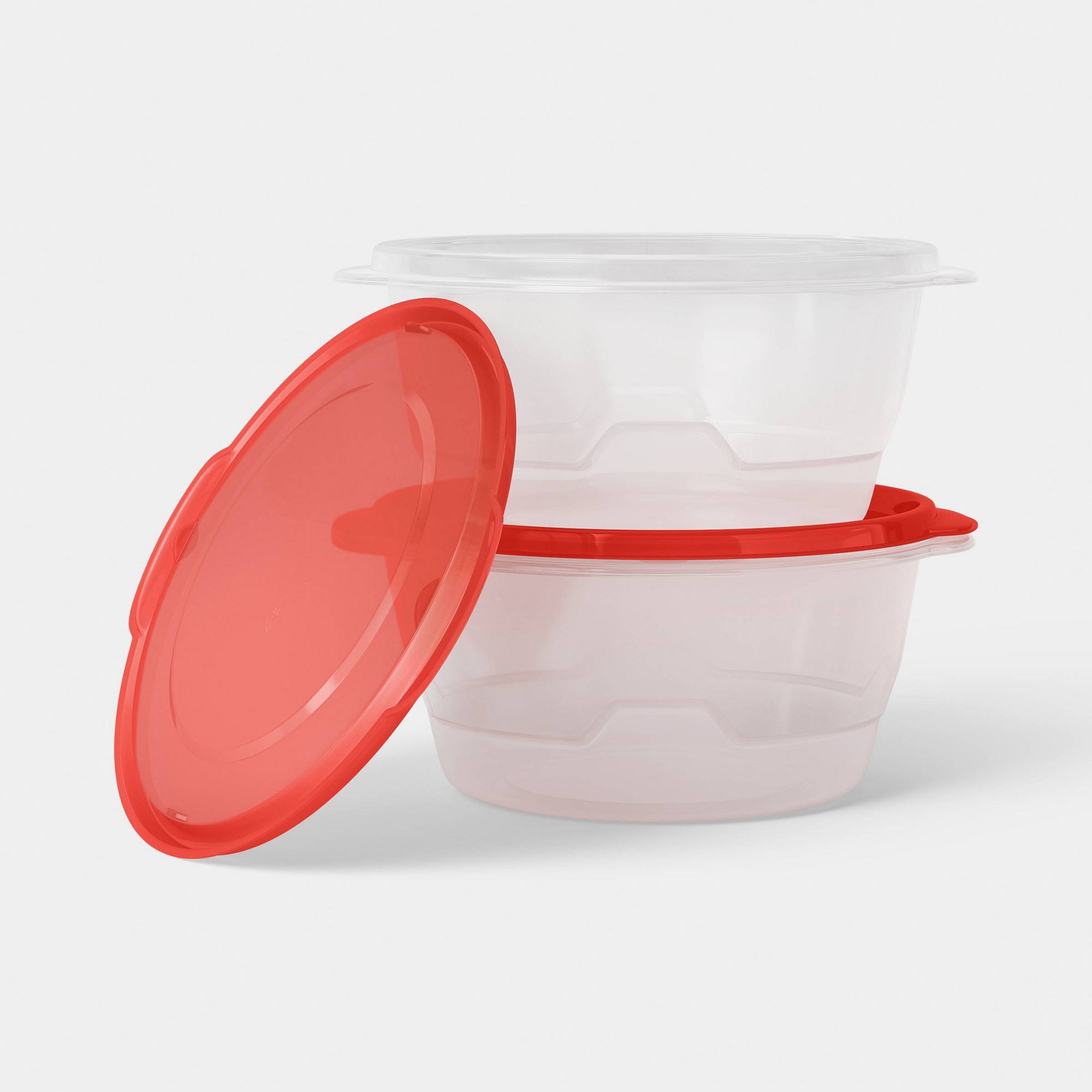 2ct Büyük Yuvarlak Gıda Saklam - Food Storage Prep Containers incelemesi ve fiyatı