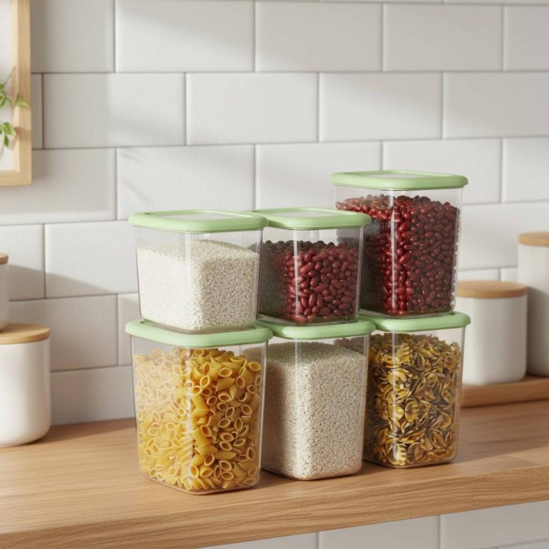 6 Parça Hava Geçirmez Gıda Sak - Food Storage For Pantry incelemesi ve fiyatı