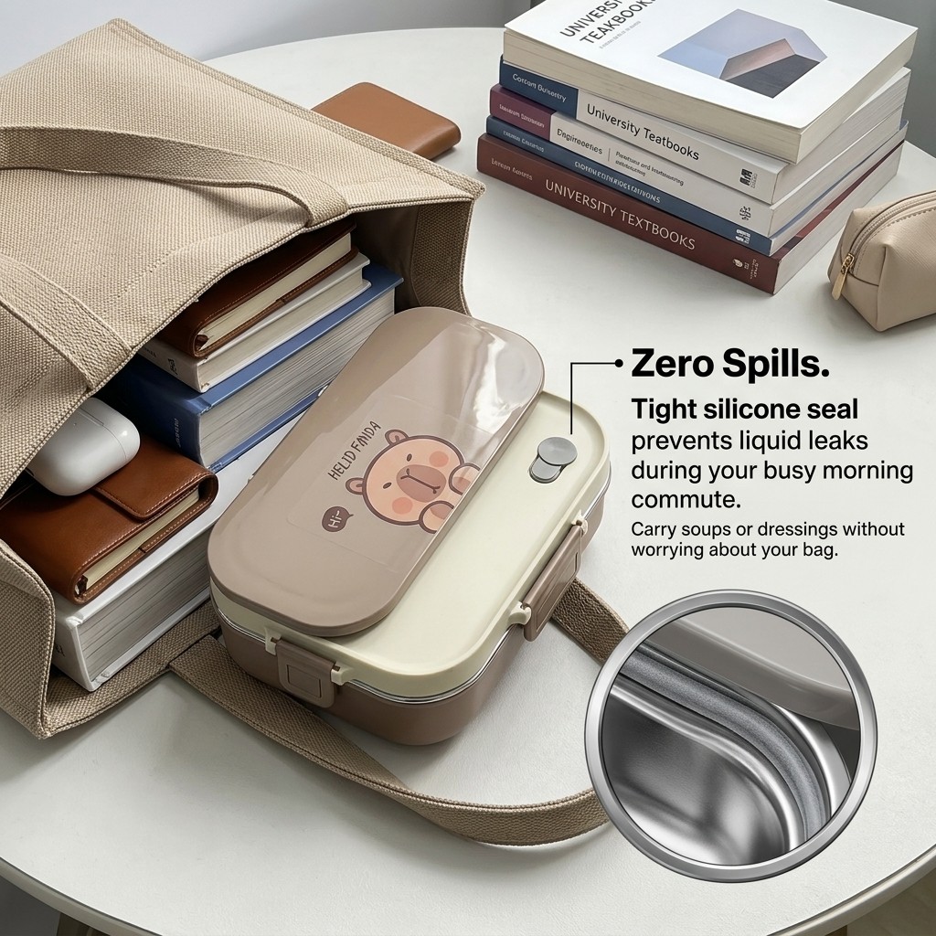304 Paslanmaz Çelik Bento Öğle - Food Storage Kits incelemesi ve fiyatı