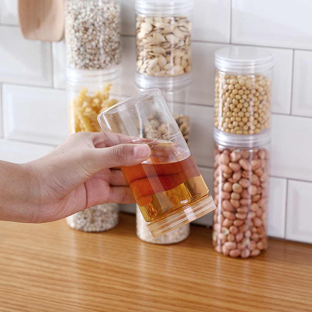 10 adet şeffaf yüksek kaliteli - Food Storage Jars With Lids incelemesi ve fiyatı
