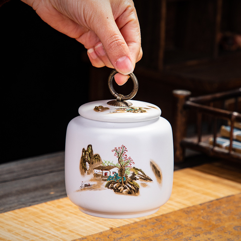 Klasik manzara çiçek ve kuş de - Food Storage Jars With Lids incelemesi ve fiyatı