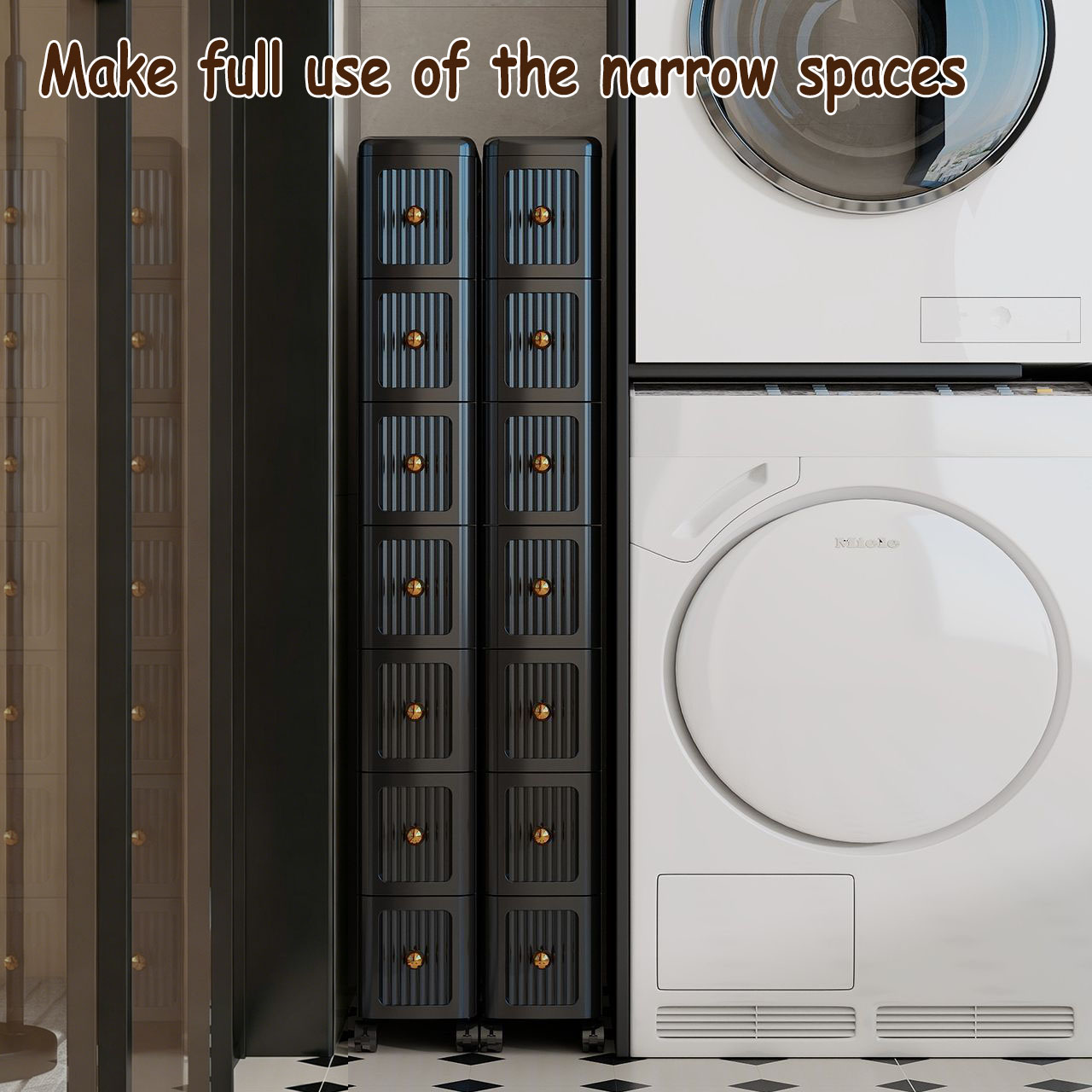 15CM Dar Aralıklı Çekmeceli De - Food Storage For Room incelemesi ve fiyatı
