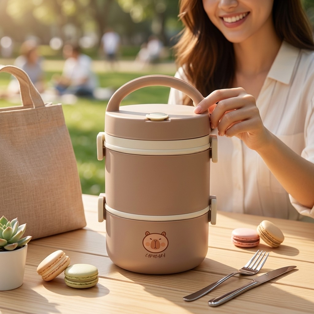 304 Paslanmaz Çelik Termal Öğl - Food Storage Kits incelemesi ve fiyatı