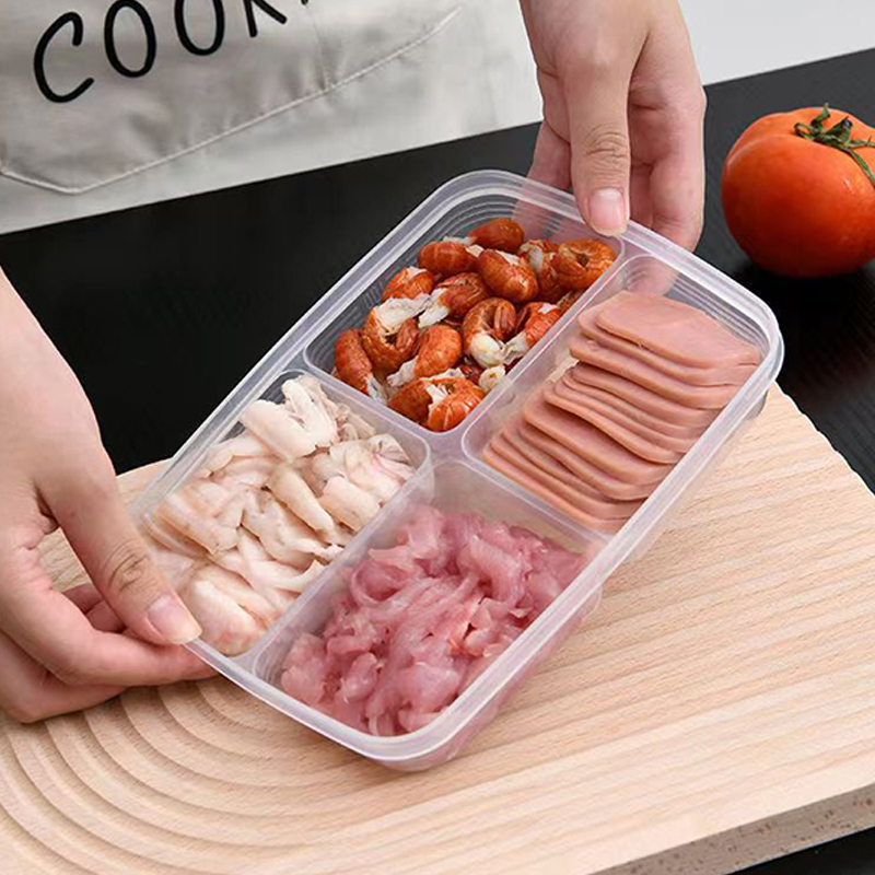 Yeni 【4 Bölmeli Plastik Saklam - Food Storage Time incelemesi ve fiyatı