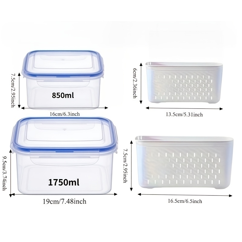 4'lü Set Sızdırmaz Gıda Saklam - Food Storage Prep Containers incelemesi ve fiyatı