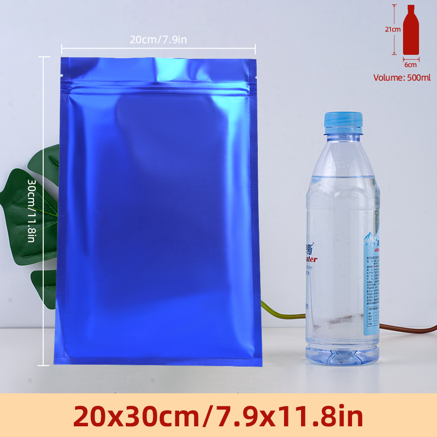 100 adet Mat Mavi Folyo Fermua - Food Storage Zipper incelemesi ve fiyatı