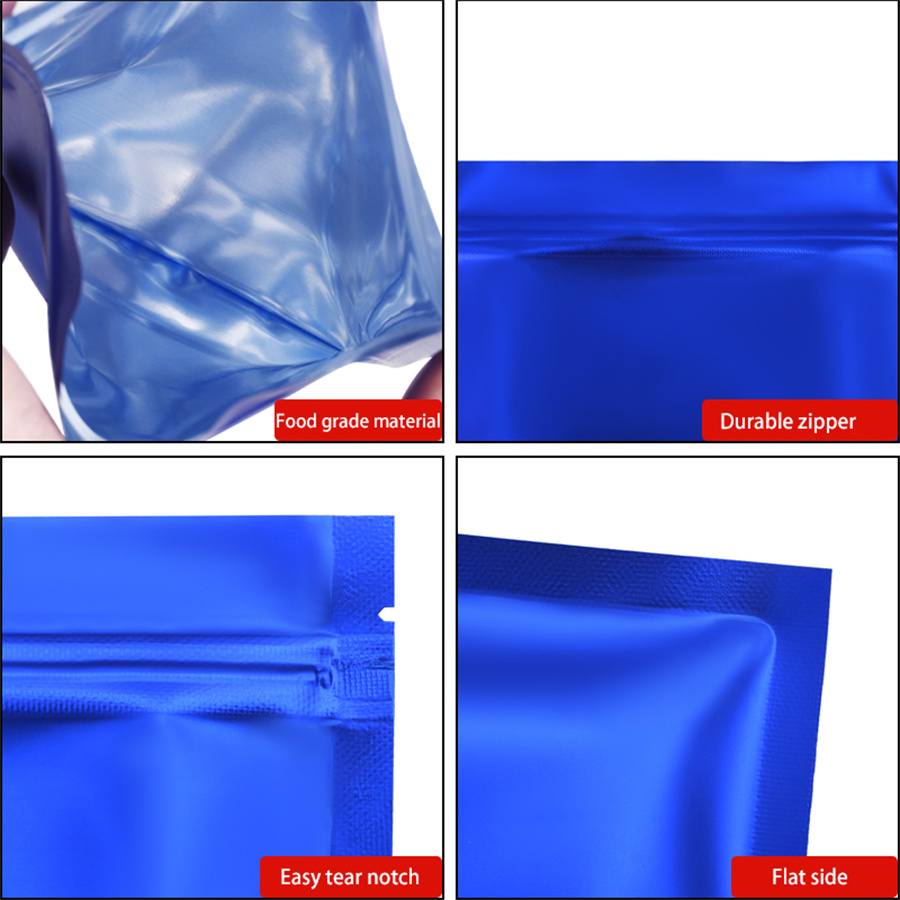 100 adet Mat Mavi Folyo Fermua - Food Storage Zipper incelemesi ve fiyatı