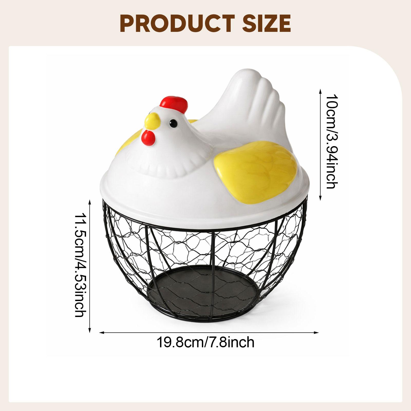 Demir Tavuk Yumurta Sepeti Çif - Food Storage For Pantry incelemesi ve fiyatı