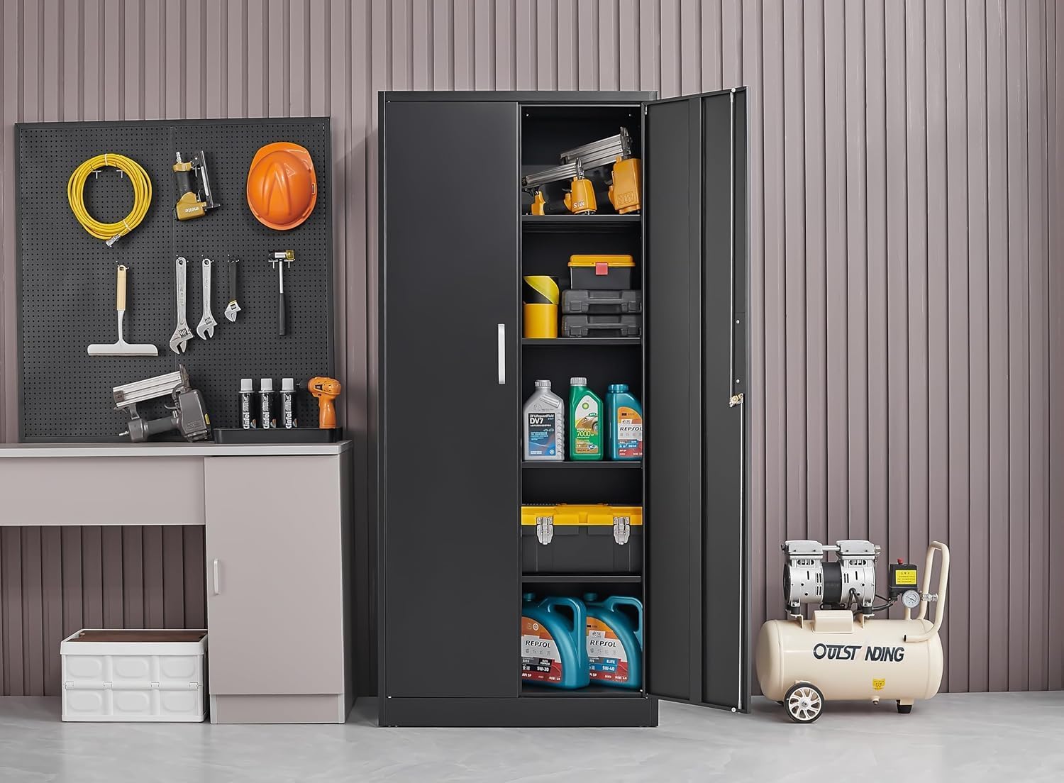 Ayarlanabilir Raflı Metal Sakl - Food Storage For Room incelemesi ve fiyatı
