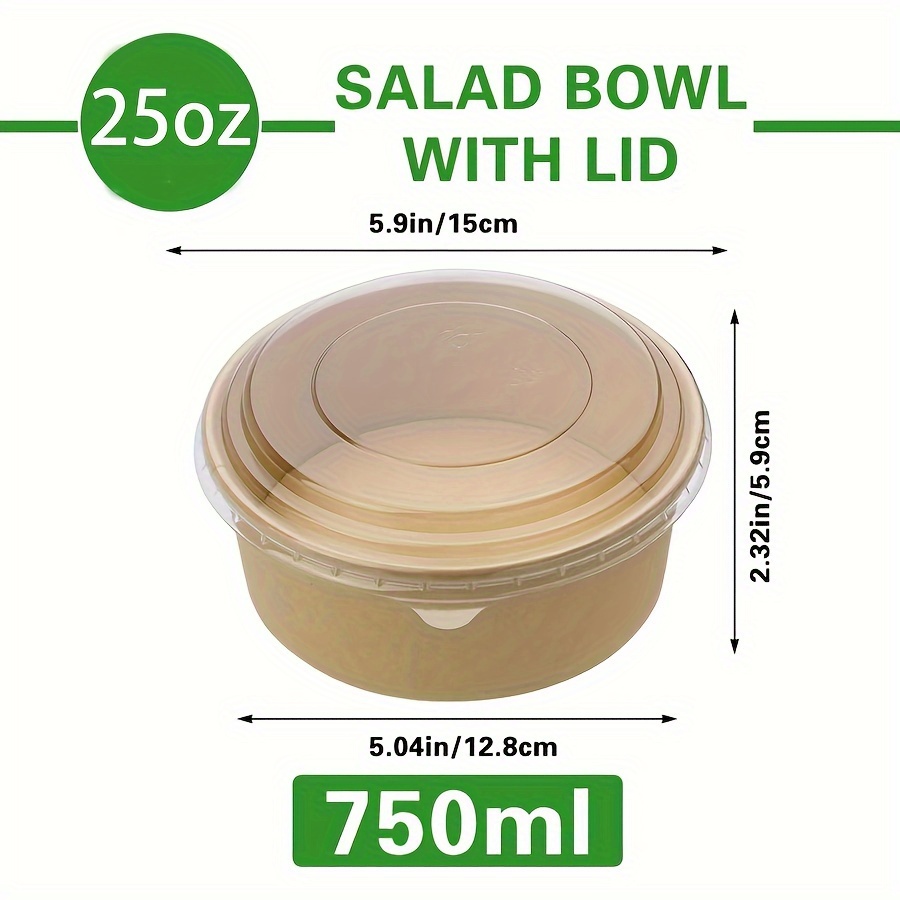 25Oz/750Ml 25/50'li Paket Kapa - Food Storage Meals incelemesi ve fiyatı