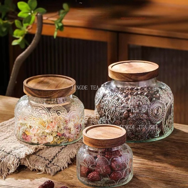 Kabartmalı Cam Saklama Kavanoz - Food Storage Jars With Lids incelemesi ve fiyatı