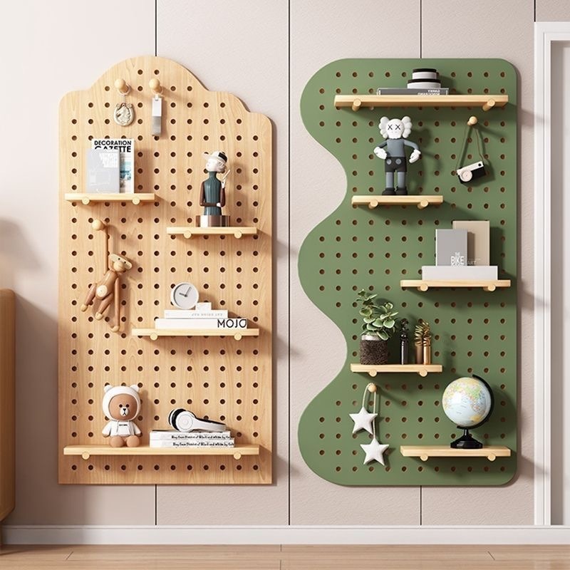 Ahşap Delikli Pano Duvar Rafı  - Food Storage Home incelemesi ve fiyatı