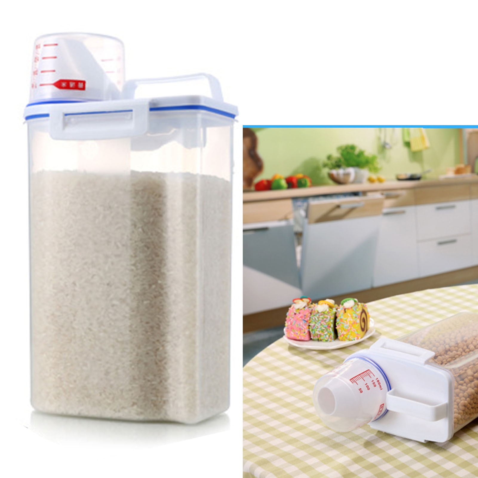 Tahıl Saklama Kabı Pirinç Depo - Food Storage Acrylic Containers incelemesi ve fiyatı