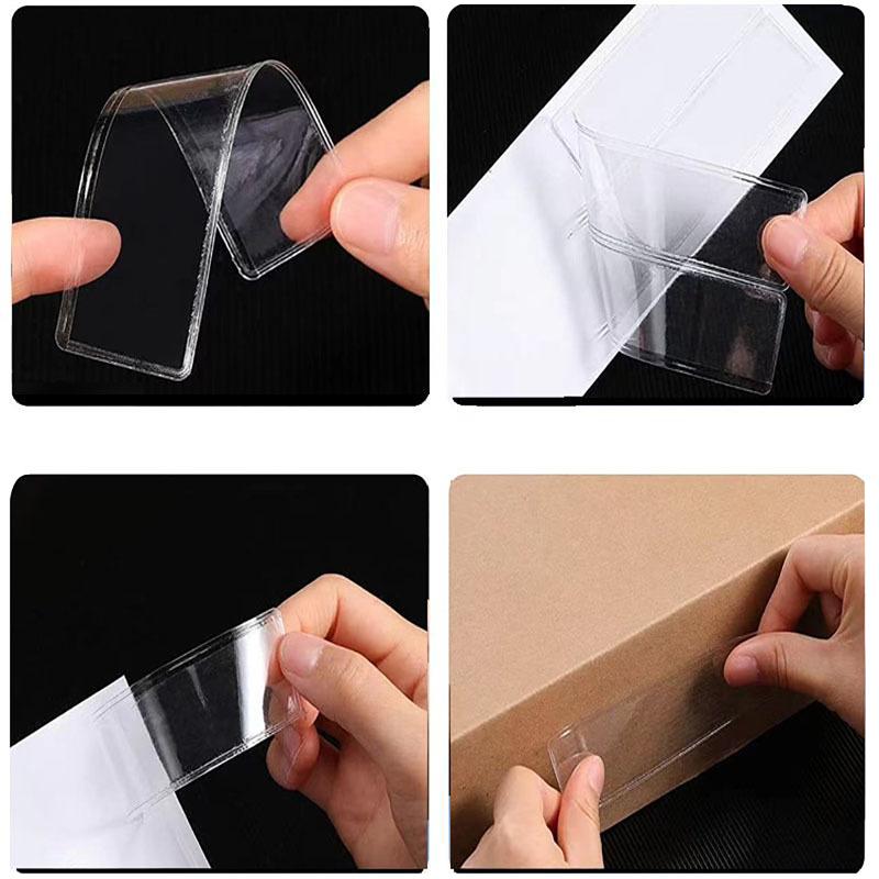 10 adet şeffaf PVC yapışkanlı  - Food Storage For Pantry incelemesi ve fiyatı